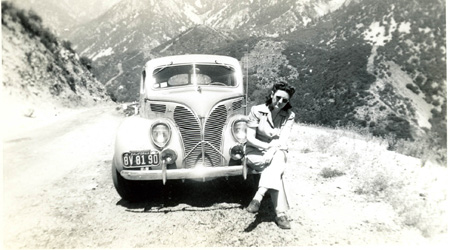 1940s_BelvaOrElwaWithCaliforniaCar