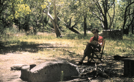 1953-1955-GrandmaGladysReadAndCamp